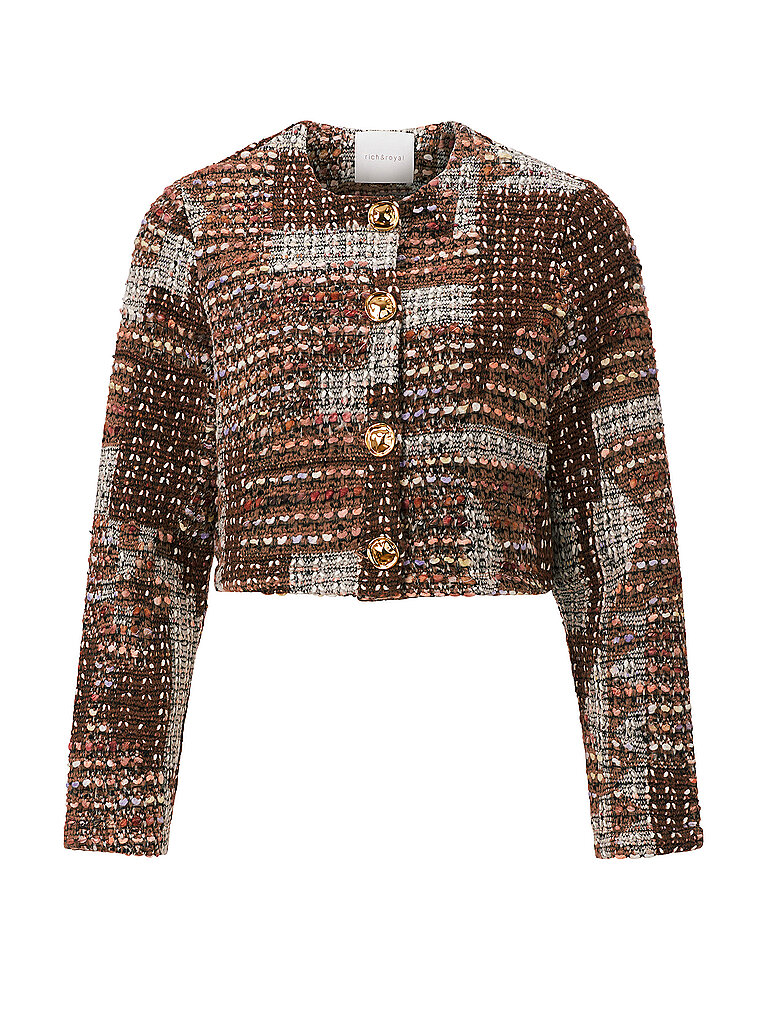 RICH & ROYAL Jäckchen braun | L RICH & ROYAL Jäckchen braun | L von RICH & ROYAL