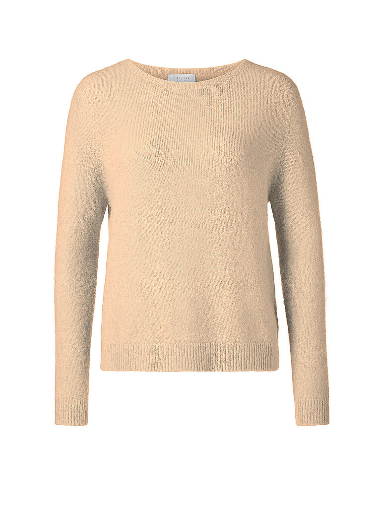 RICH & ROYAL Pullover  beige | M von RICH & ROYAL