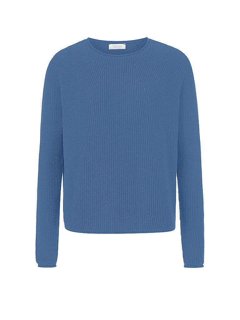 RICH & ROYAL Pullover  blau | L von RICH & ROYAL