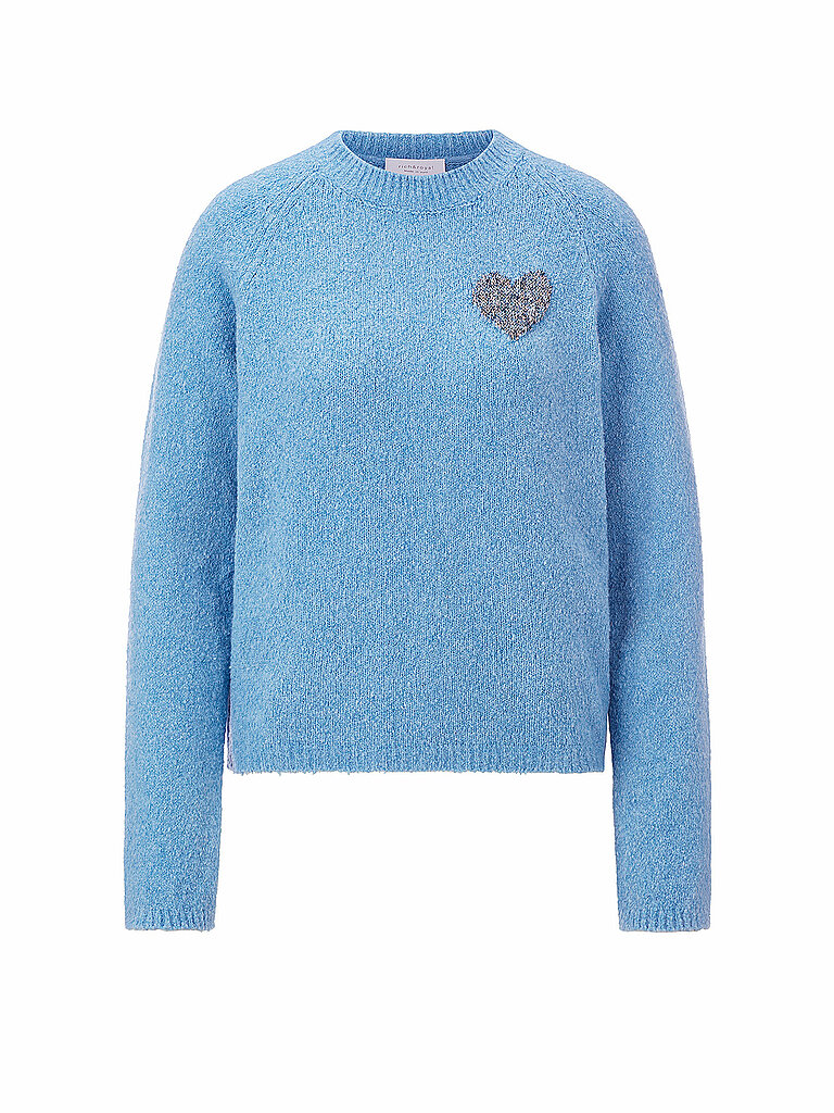 RICH & ROYAL Pullover  blau | L von RICH & ROYAL