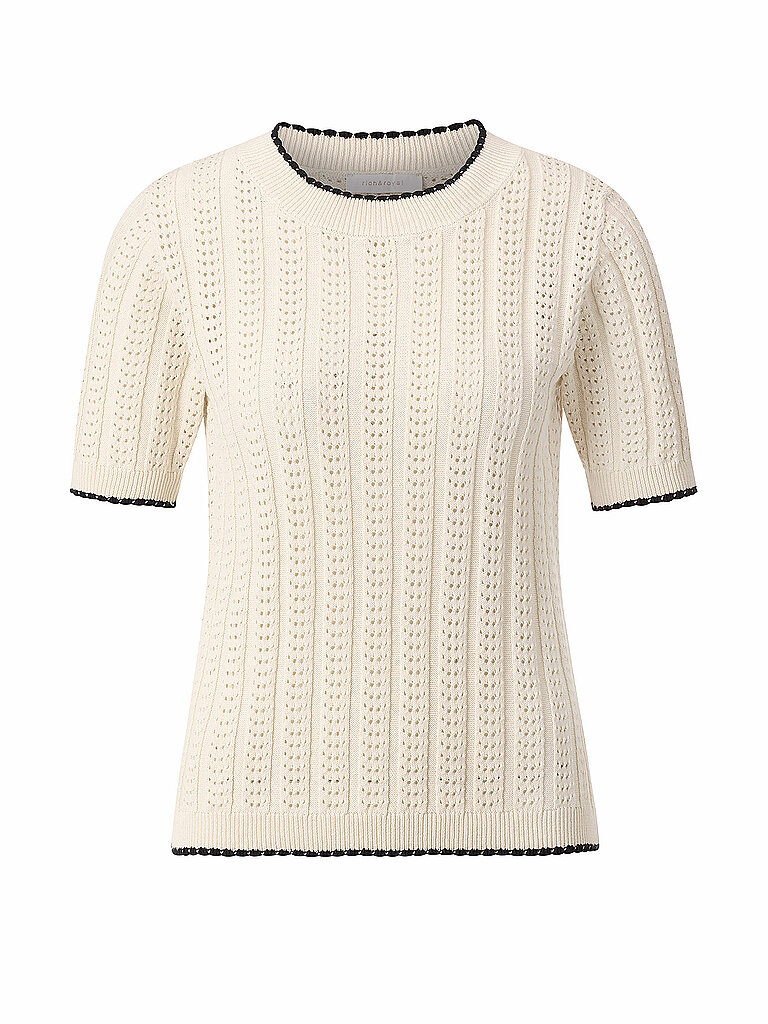 RICH & ROYAL Pullover  creme | L von RICH & ROYAL