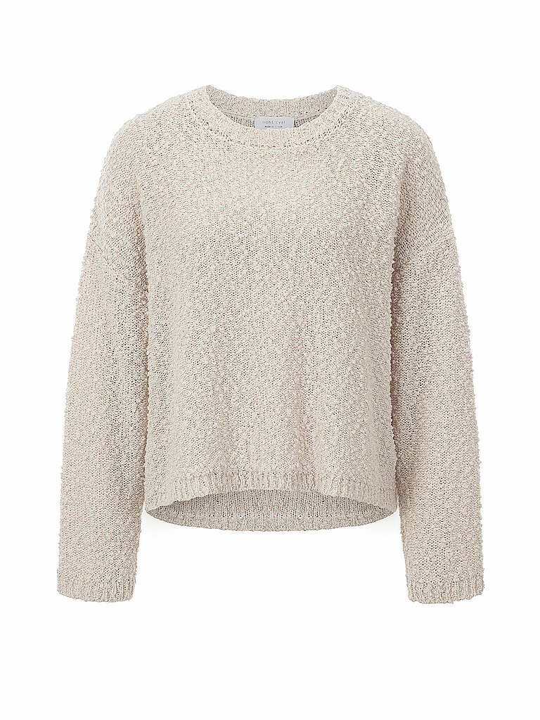 RICH & ROYAL Pullover  creme | XS von RICH & ROYAL