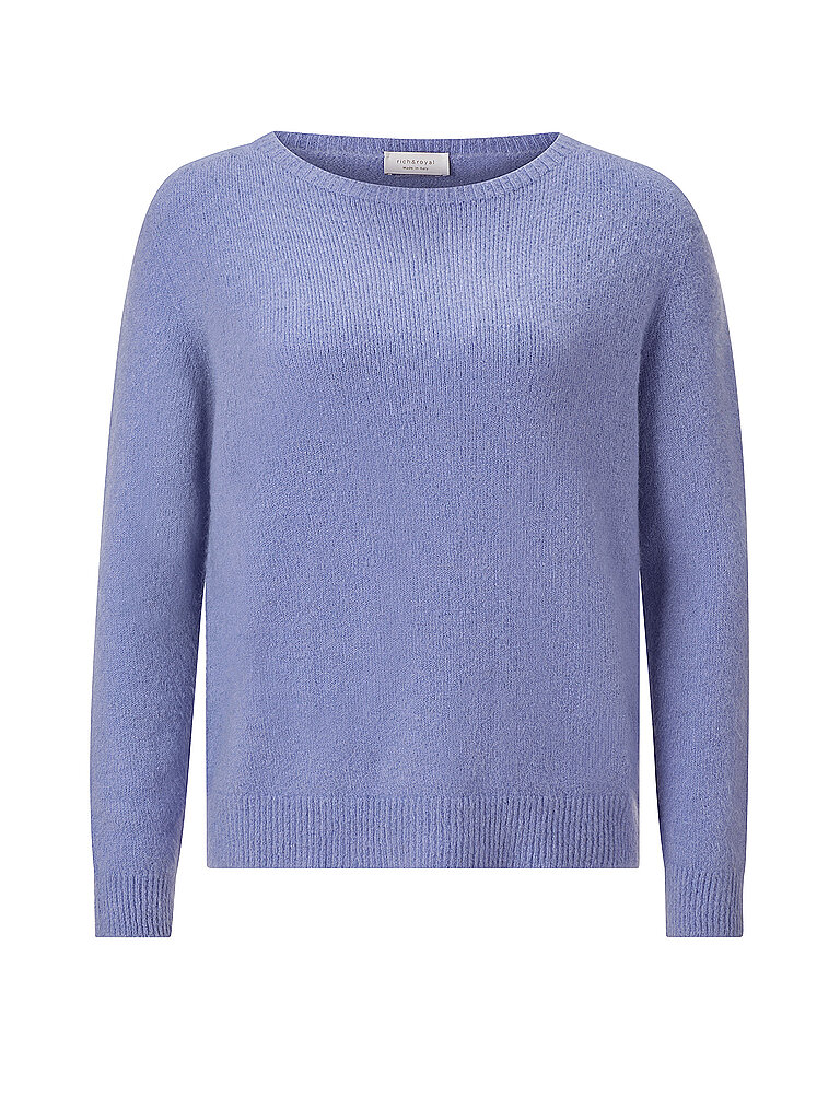 RICH & ROYAL Pullover lila | L von RICH & ROYAL