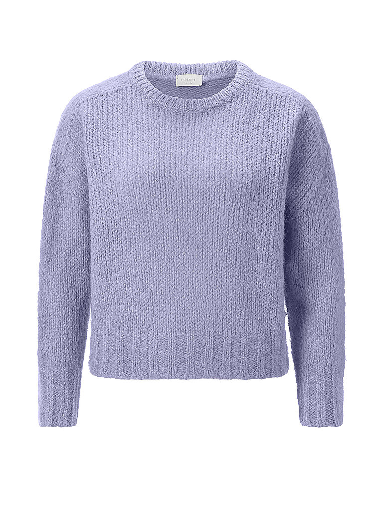 RICH & ROYAL Pullover lila | L von RICH & ROYAL