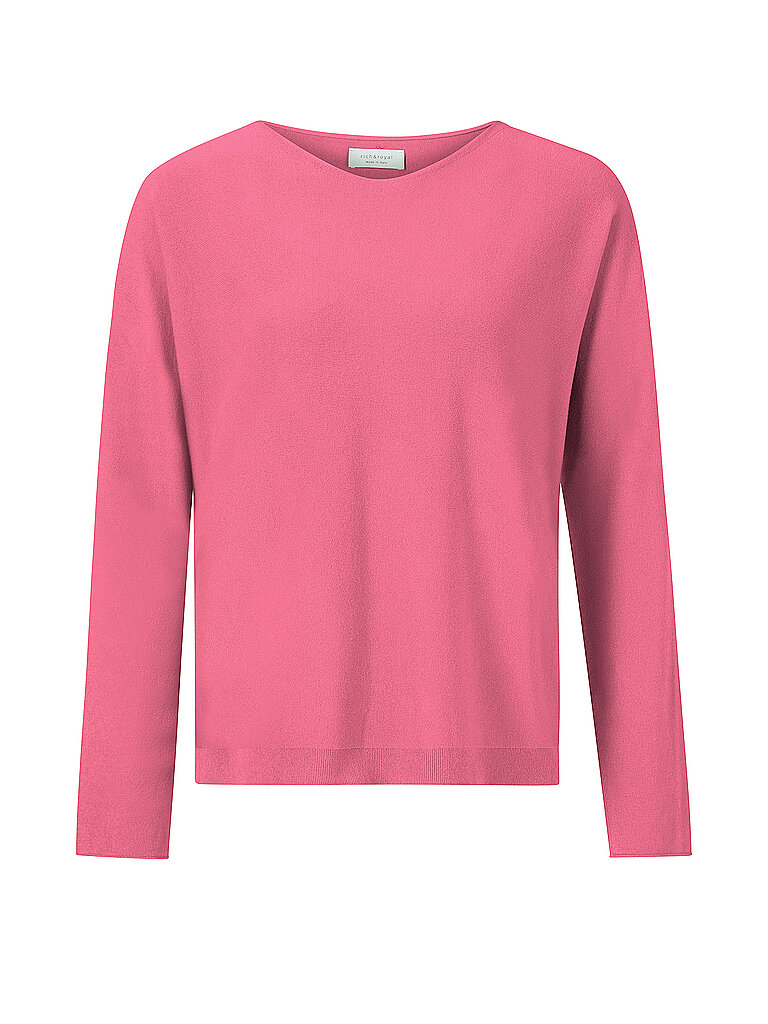 RICH & ROYAL Pullover pink | XS von RICH & ROYAL