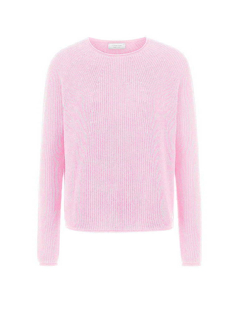 RICH & ROYAL Pullover  rosa | XS von RICH & ROYAL