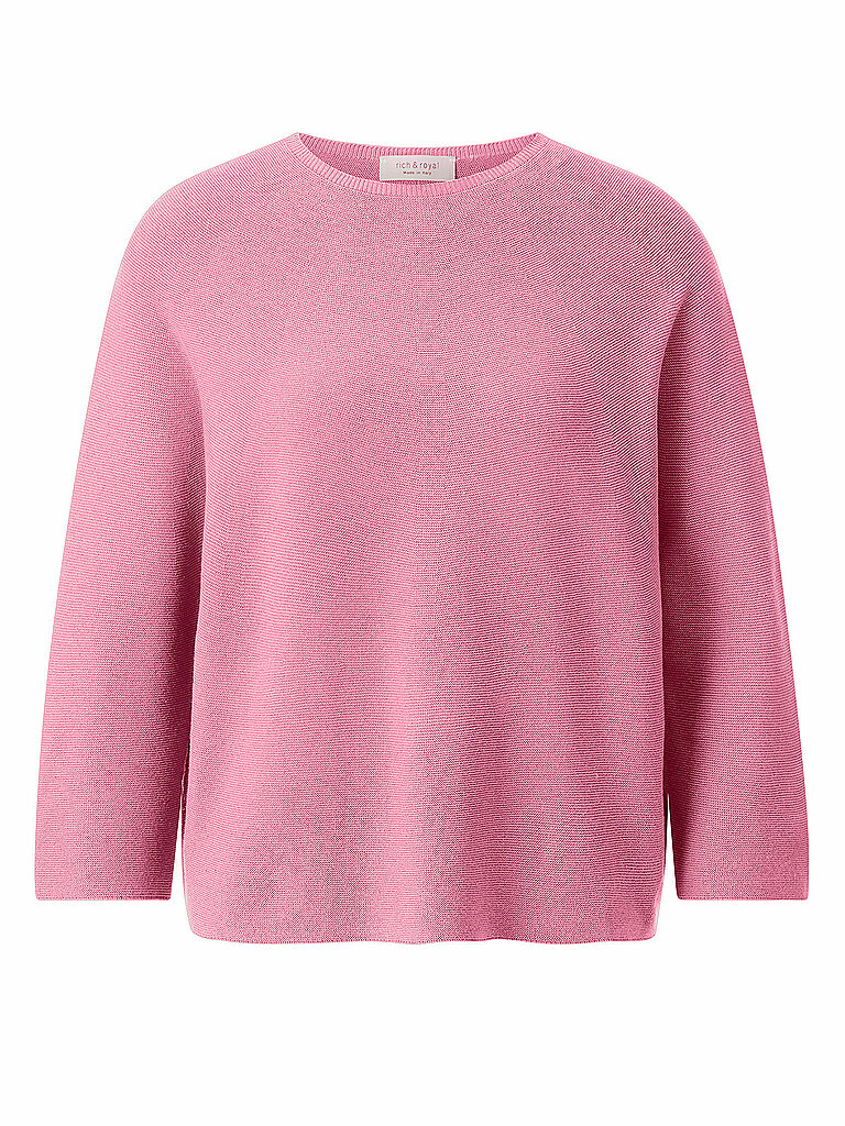 RICH & ROYAL Pullover  rosa | XS von RICH & ROYAL