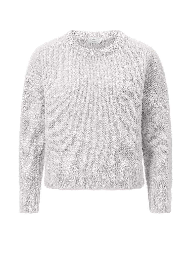 RICH & ROYAL Pullover  weiss | L von RICH & ROYAL