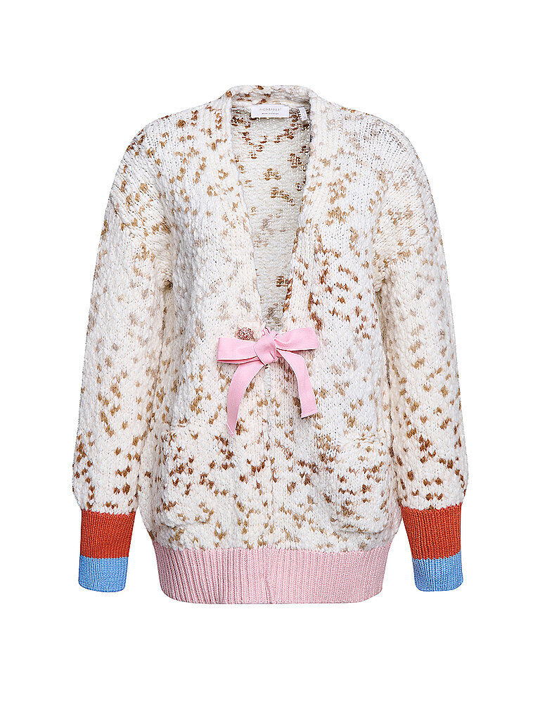 RICH & ROYAL Strickjacke beige | S RICH & ROYAL Strickjacke beige | S von RICH & ROYAL