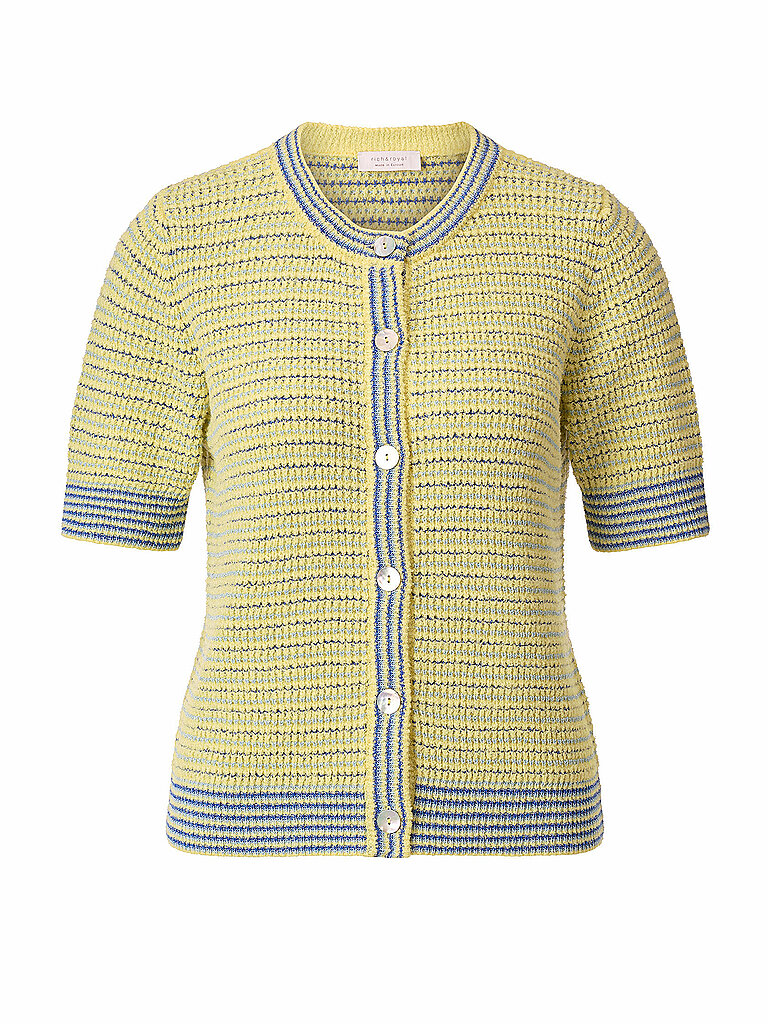 RICH & ROYAL Strickjacke gelb | S RICH & ROYAL Strickjacke gelb | S von RICH & ROYAL