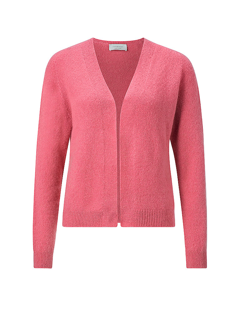 RICH & ROYAL Strickjacke pink | L von RICH & ROYAL