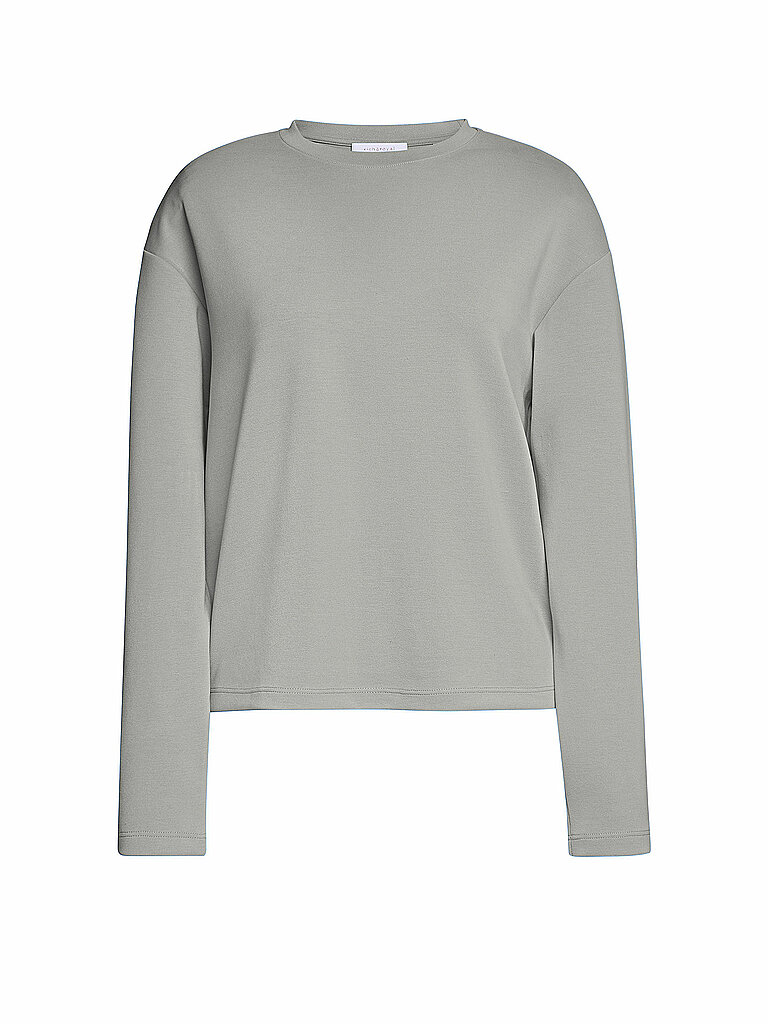 RICH & ROYAL Sweater grau | L von RICH & ROYAL