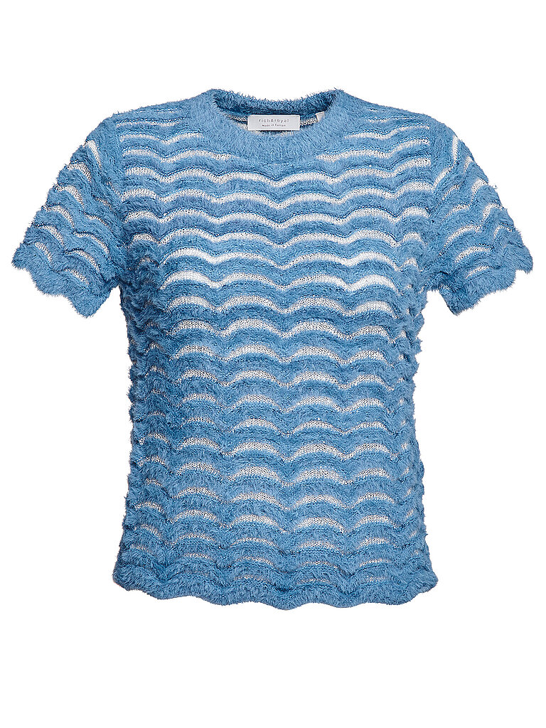 RICH & ROYAL T-Shirt  blau | L von RICH & ROYAL