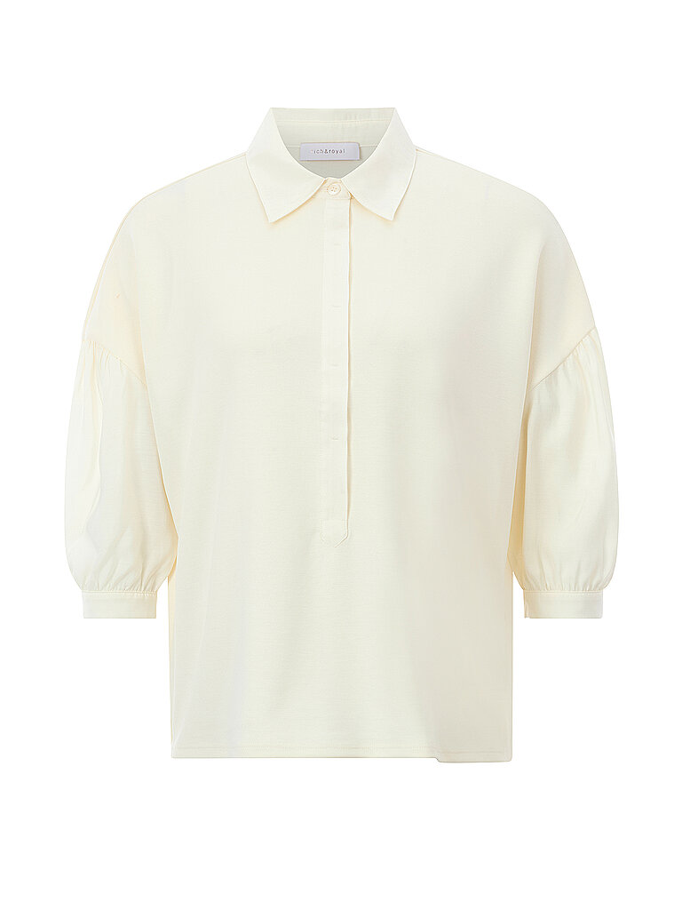 RICH & ROYAL T-Shirt  creme | XS von RICH & ROYAL