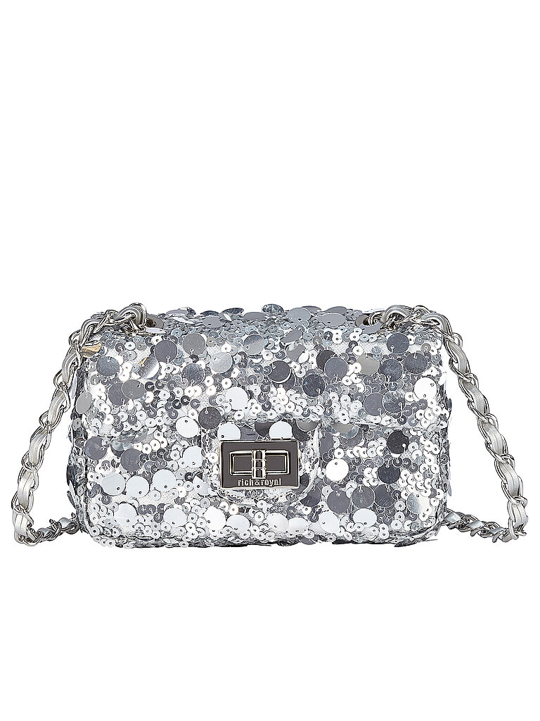 RICH & ROYAL Tasche - Mini Bag silber von RICH & ROYAL