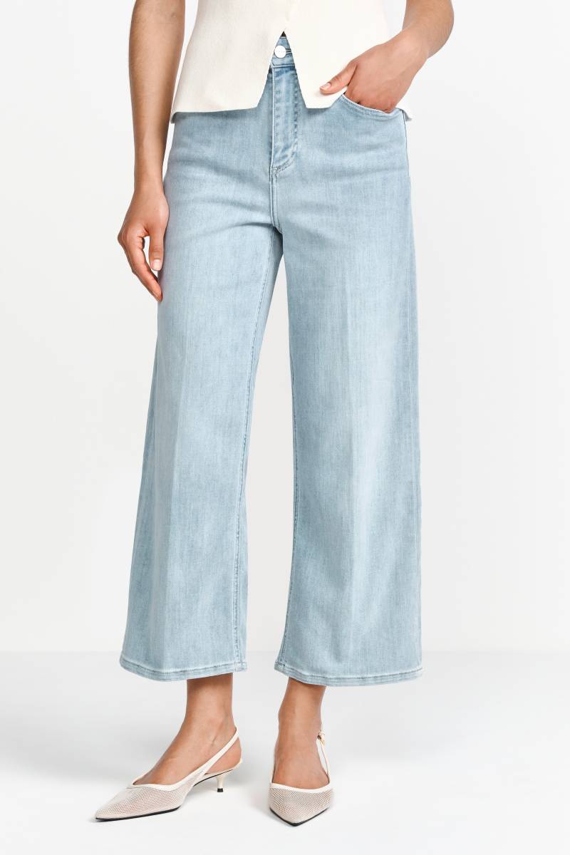 RICHROYAL 7/8-Jeans, Culotte Light Blue Satin Denim von RICHROYAL