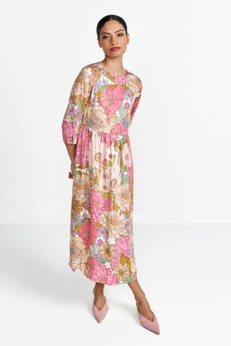 RICHROYAL Midikleid, Mit Rundhalsausschnitt von RICHROYAL