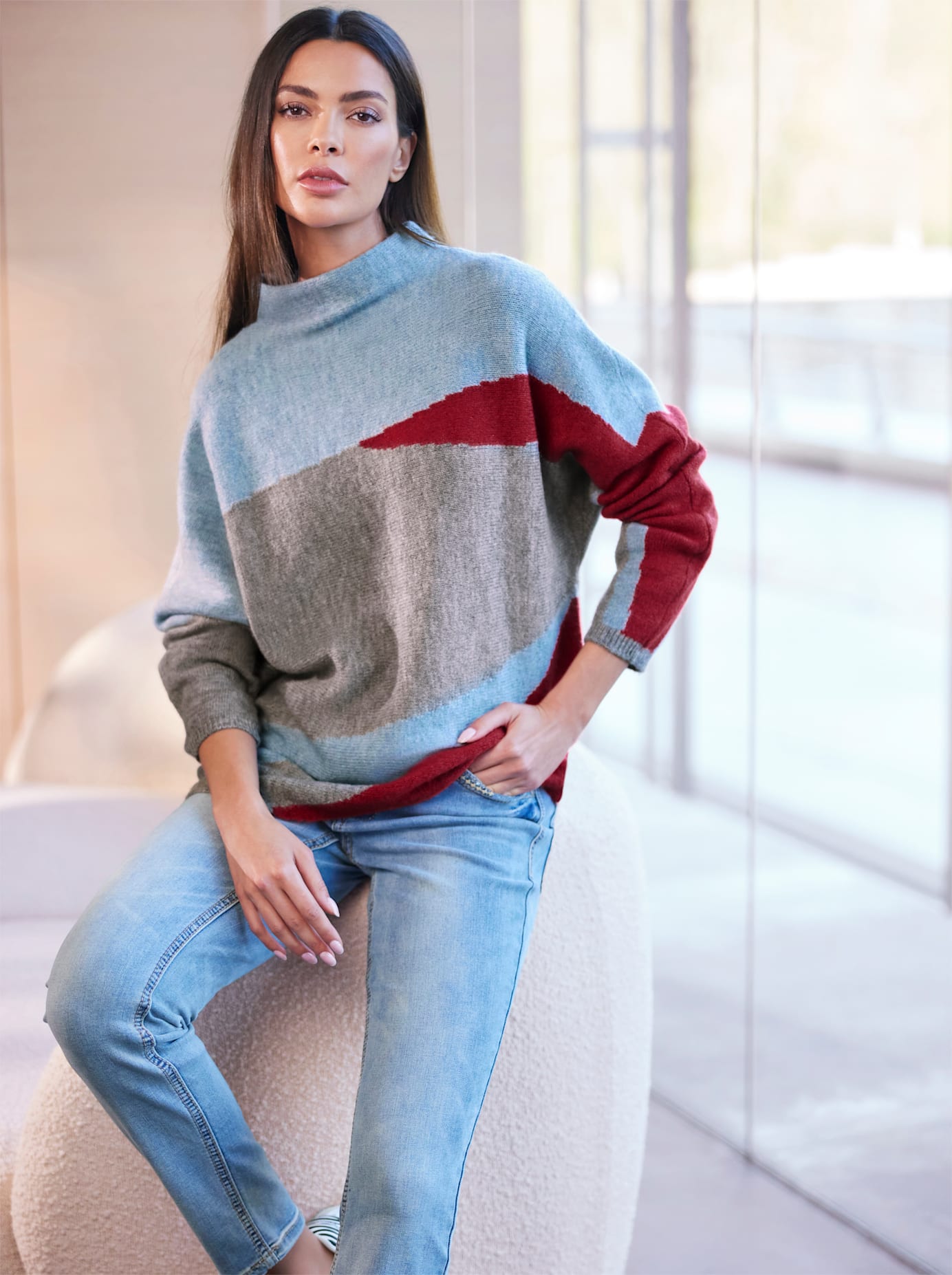 heine Strickpullover »Pullover« von heine