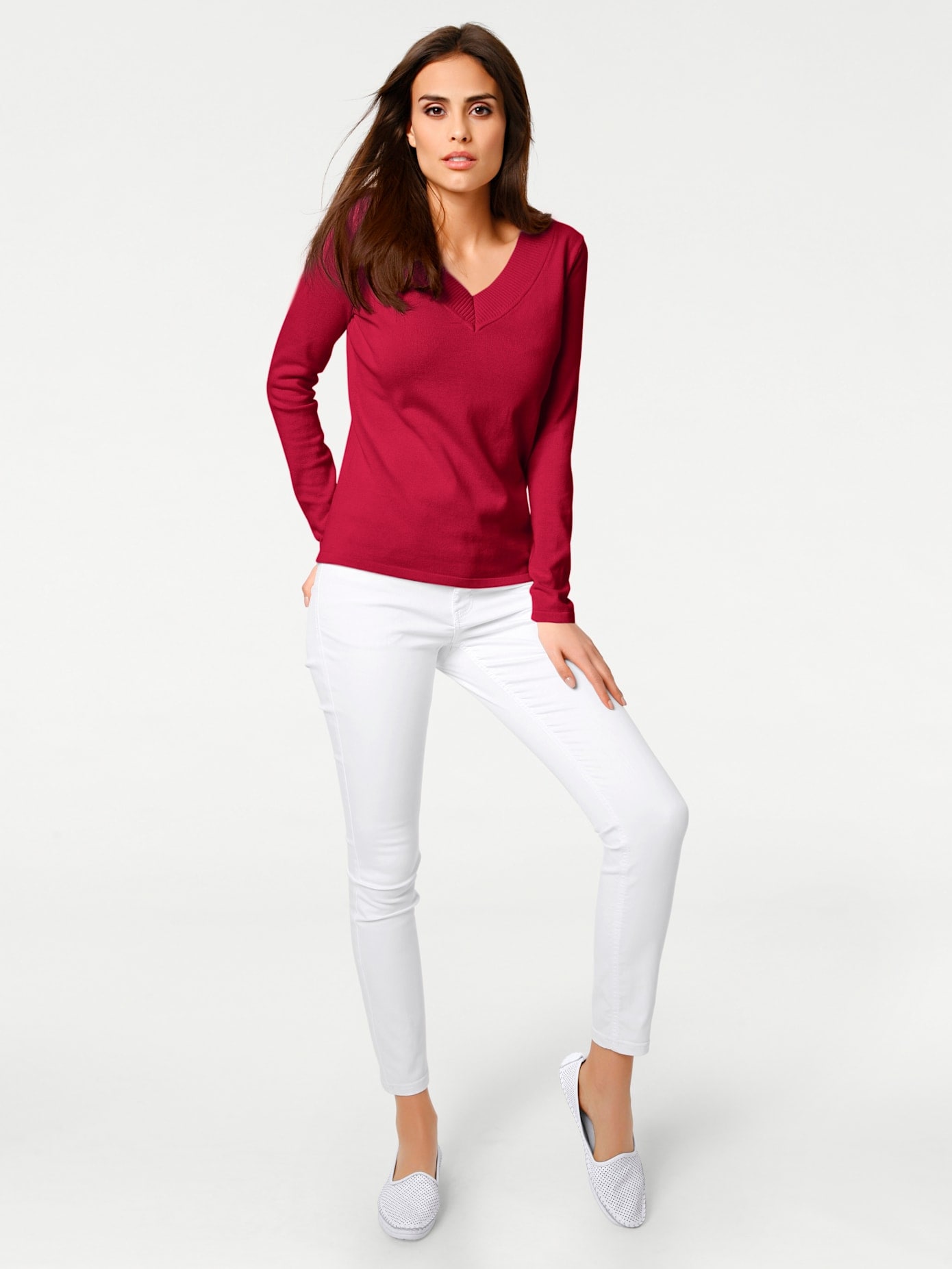 RICK CARDONA by heine Strickpullover »V-Pullover« RICK CARDONA by heine Strickpullover »V-Pullover« von heine