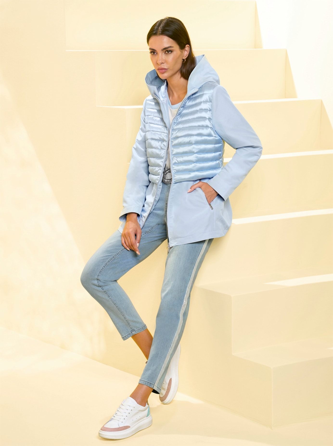 heine Steppjacke, mit Kapuze heine Steppjacke, mit Kapuze von heine