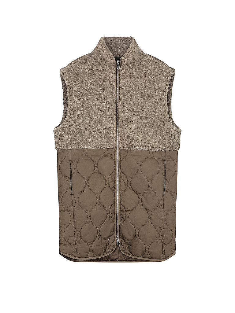 RINO&PELLE Steppgilet JANNE braun | 36 von RINO&PELLE