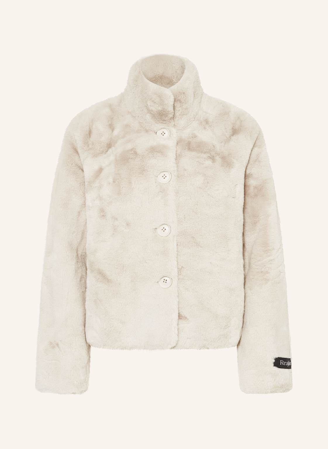 Rino & Pelle Kunstfell-Jacke beige Rino & Pelle Kunstfell-Jacke beige von RINO & PELLE