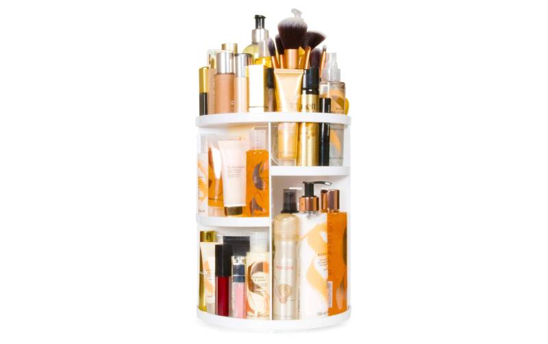 Rio Make-Up Organizer »Organizer Karussel weiss CSST« von RIO