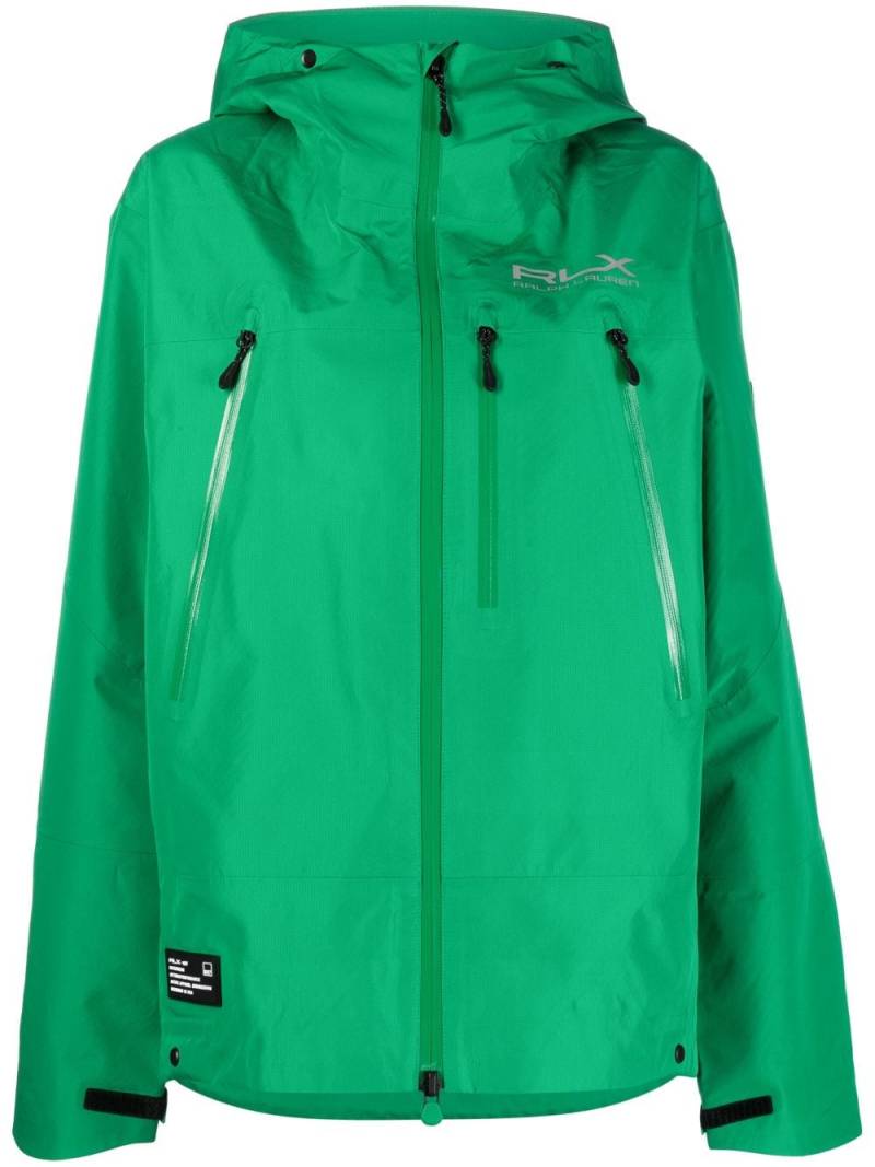 RLX Ralph Lauren Patrol hooded windbreaker jacket - Green von RLX Ralph Lauren