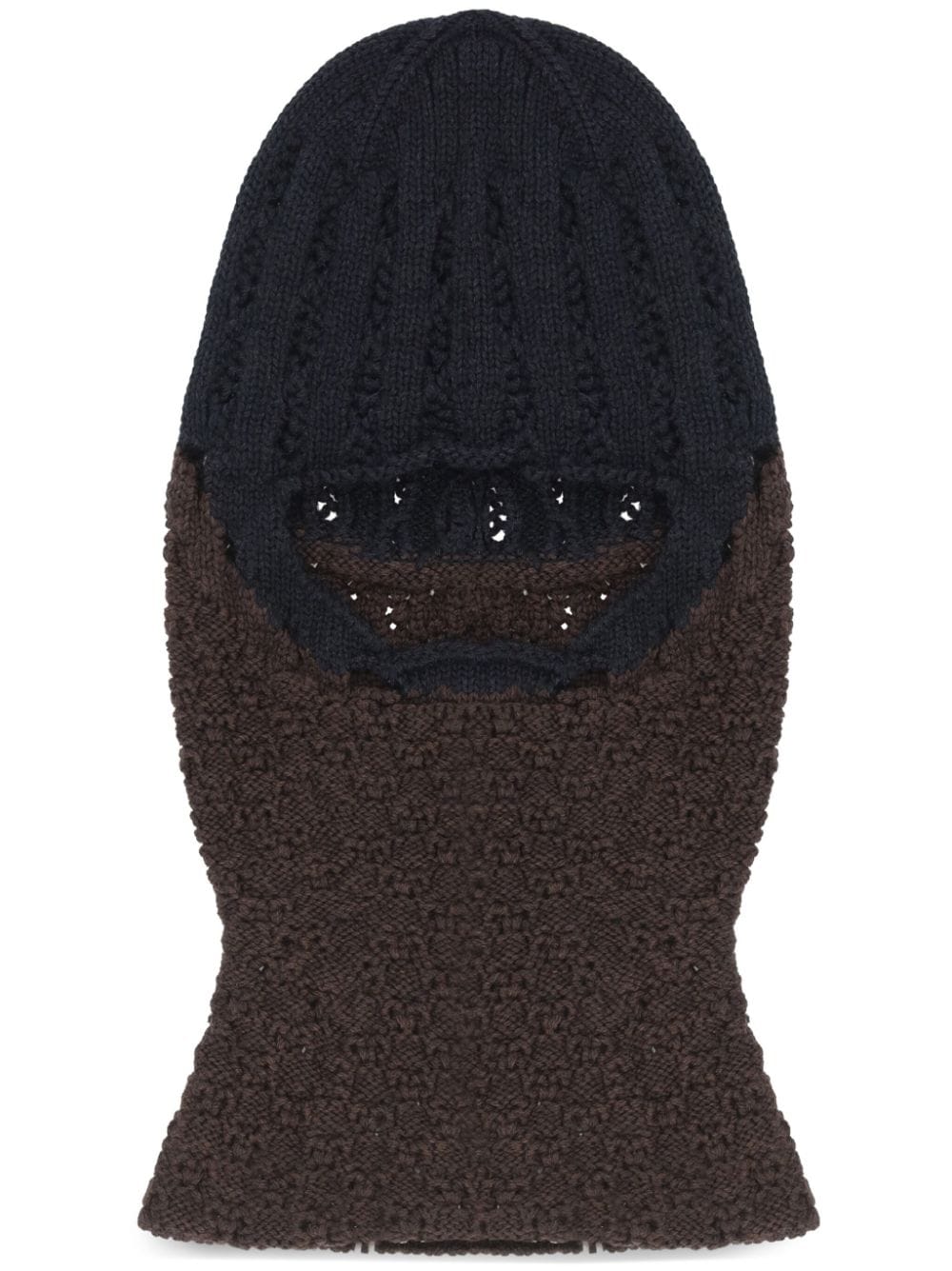 ROA flower stitch balaclava - Black von ROA