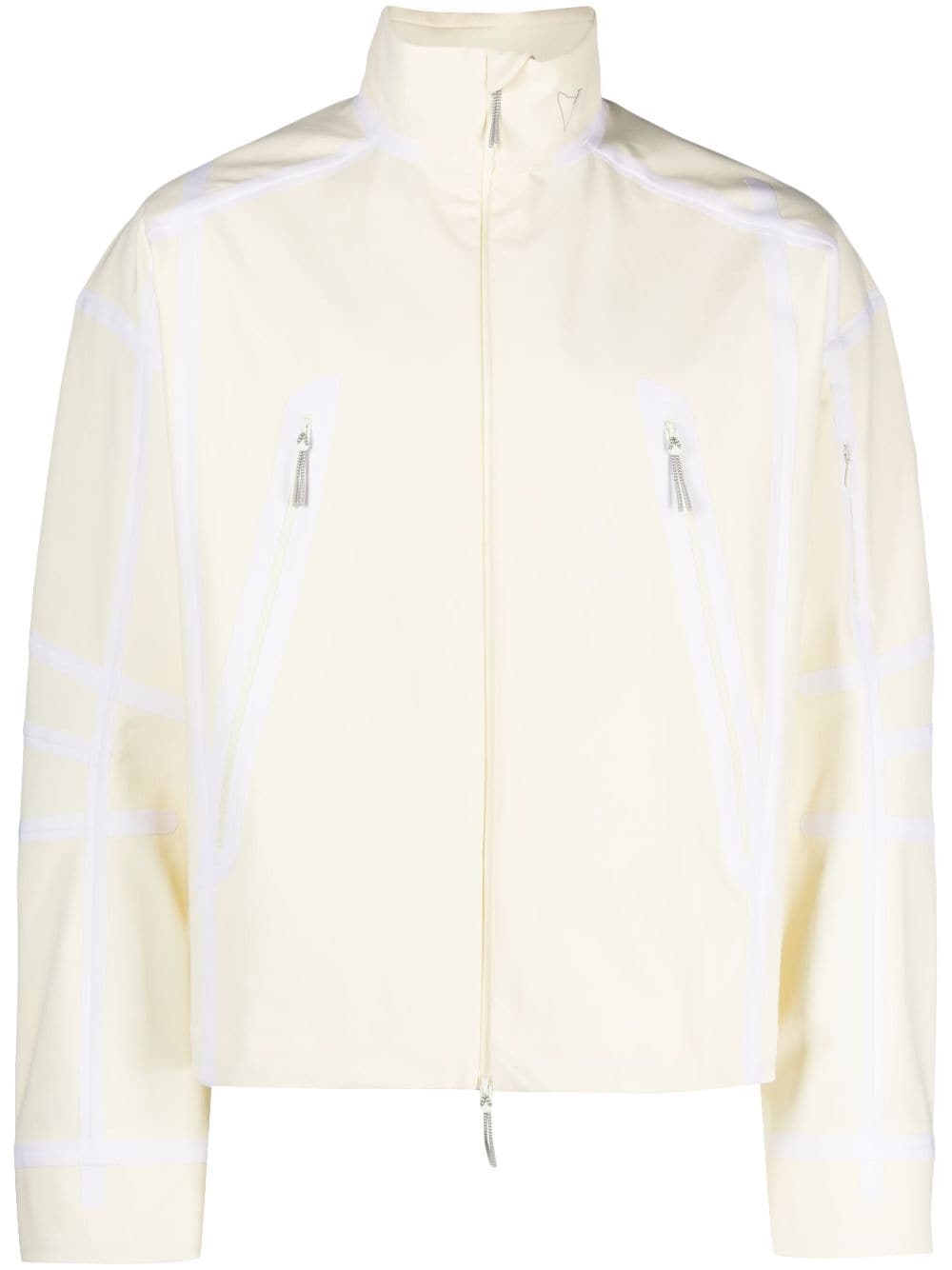 ROA high-neck zip-fastening jacket - Neutrals von ROA