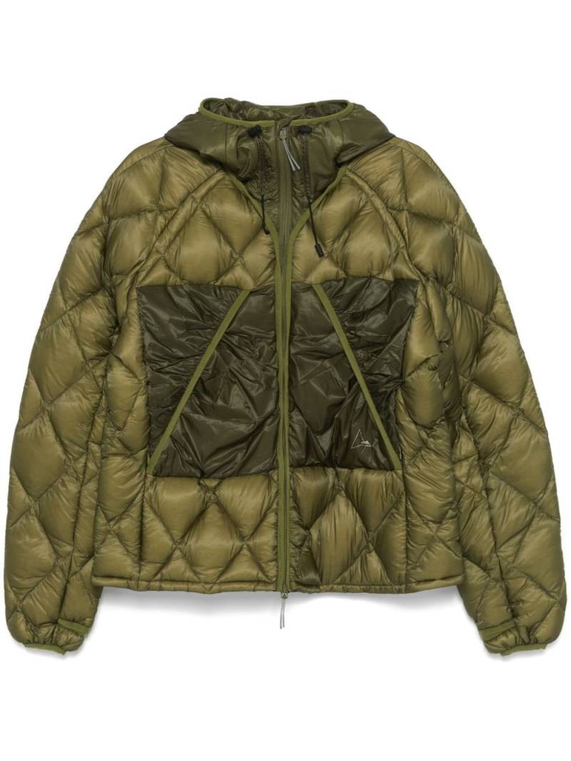 ROA quilted down jacket - Green von ROA