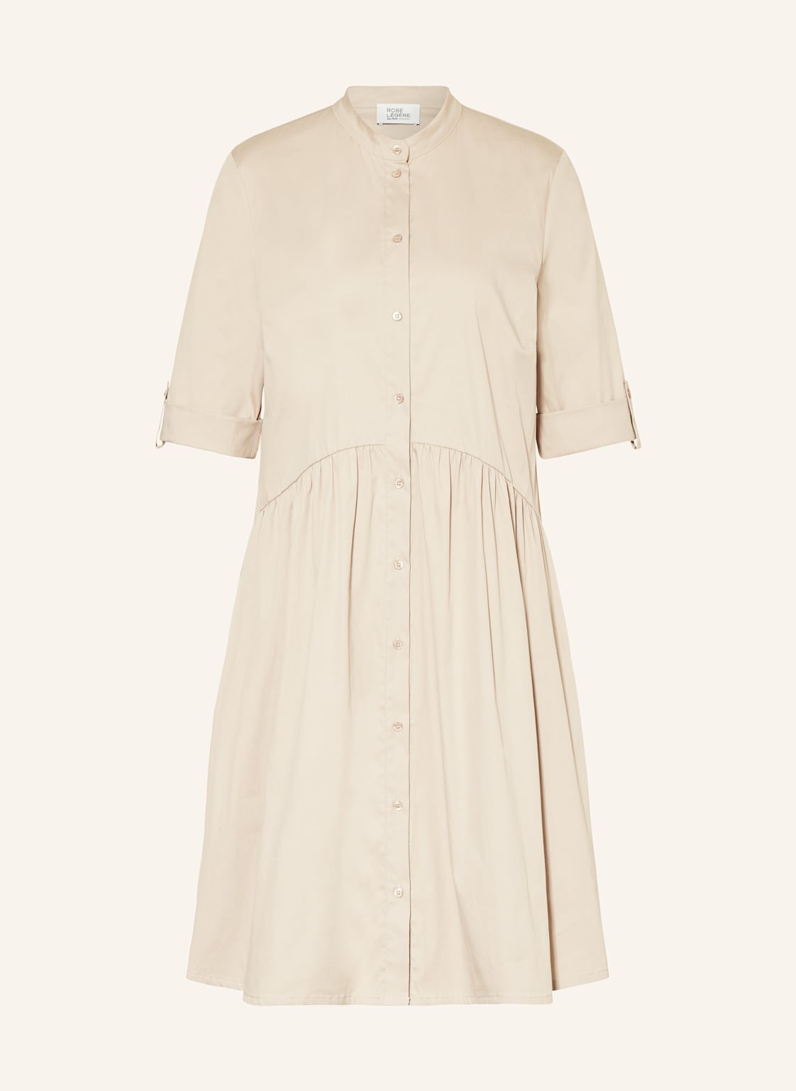 Robe Légère Hemdblusenkleid Mit 3/4-Arm beige Robe Légère Hemdblusenkleid Mit 3/4-Arm beige von ROBE LÉGÈRE