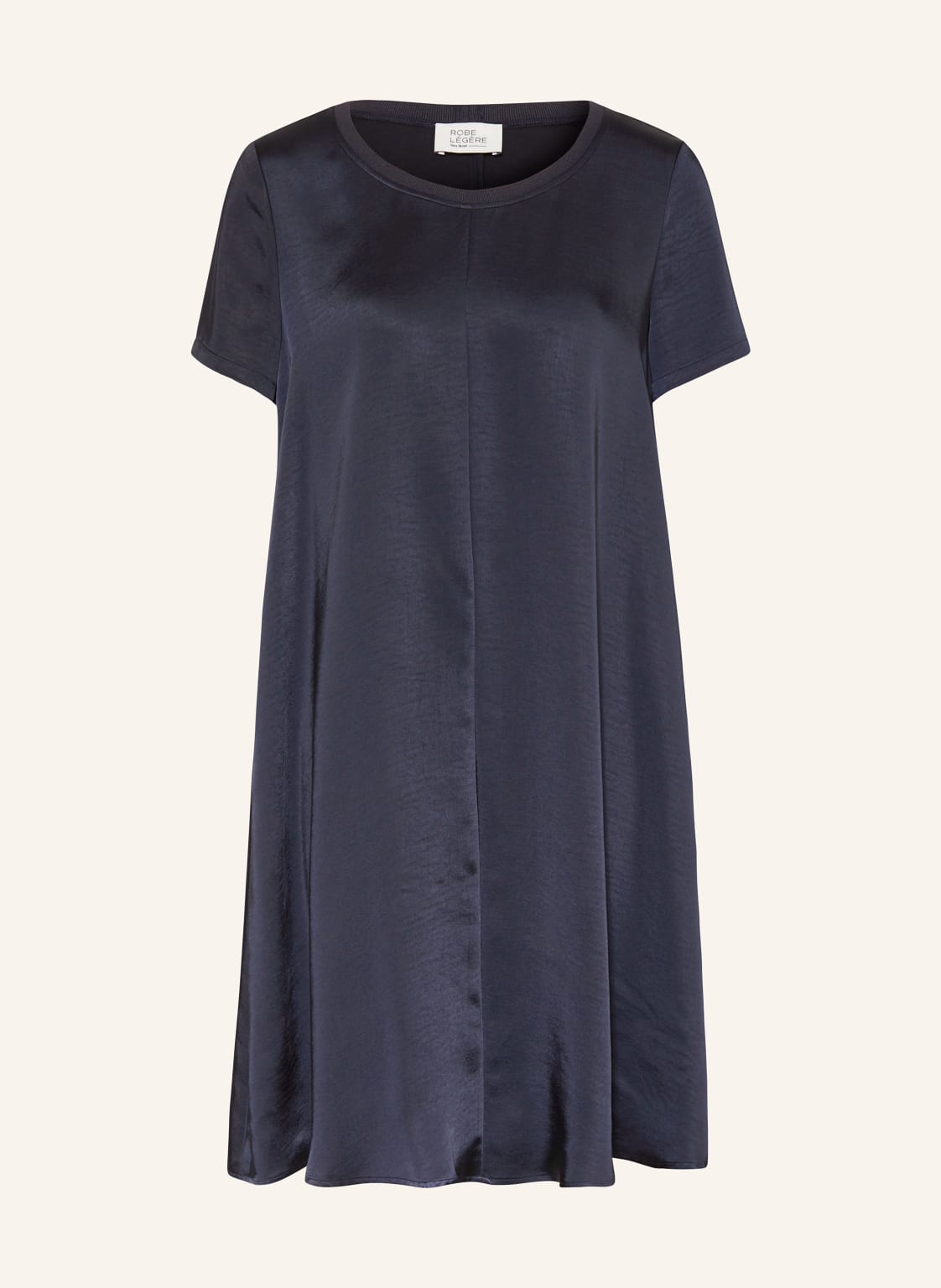 Robe Légère Satinkleid blau von ROBE LÉGÈRE