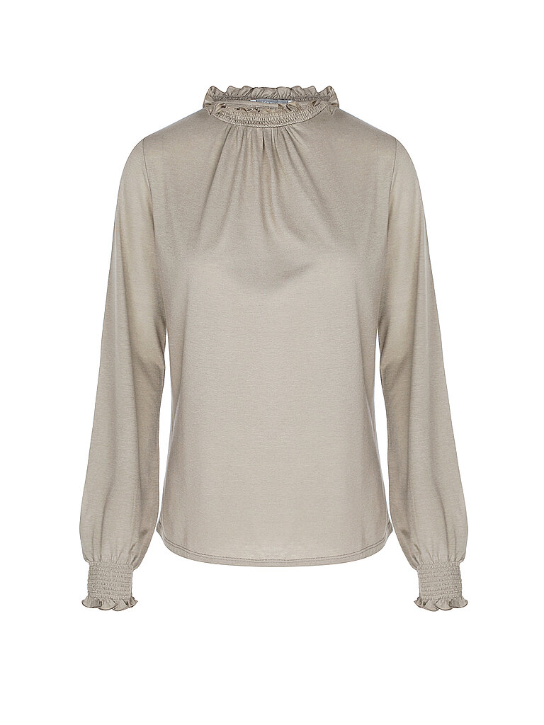 ROCKMACHERIN Langarmshirt beige | XS/S von ROCKMACHERIN