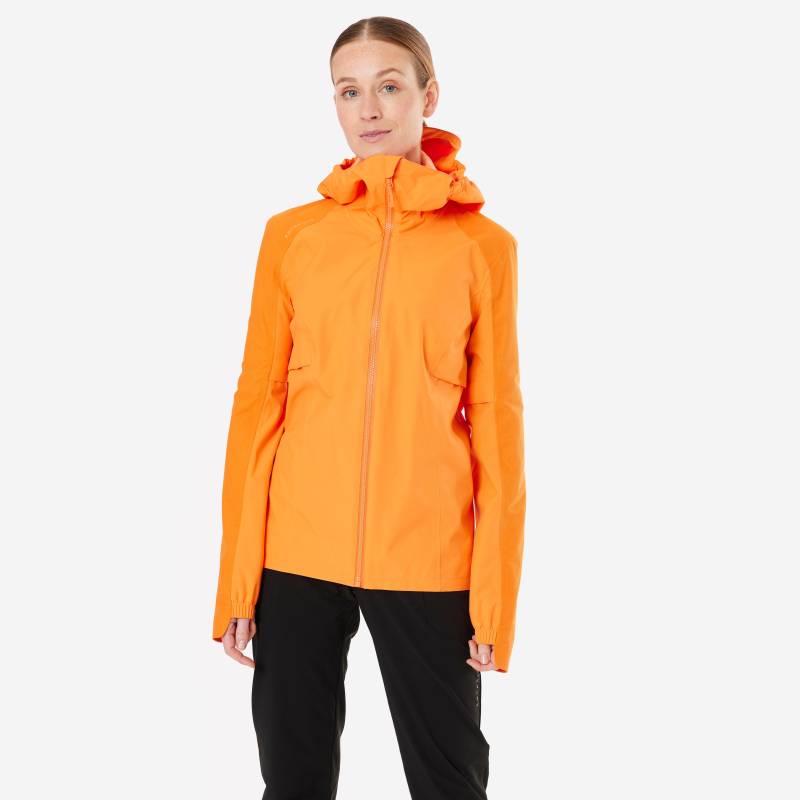 Regenjacke - Mtb Jacket Damen Apricot XS von ROCKRIDER