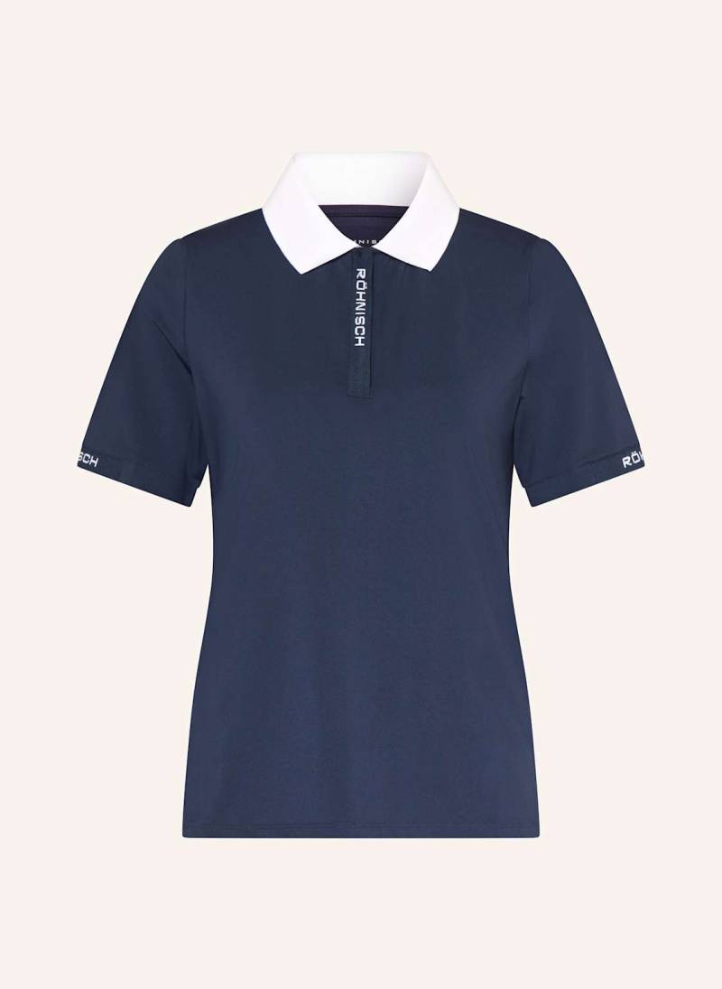 Röhnisch Funktions-Poloshirt Abby blau von RÖHNISCH