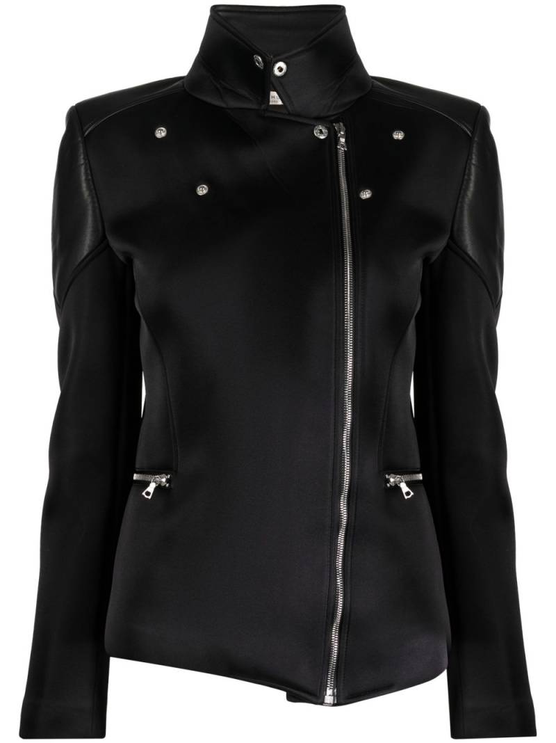 ROMEO HUNTE zip-up leather jacket - Black von ROMEO HUNTE