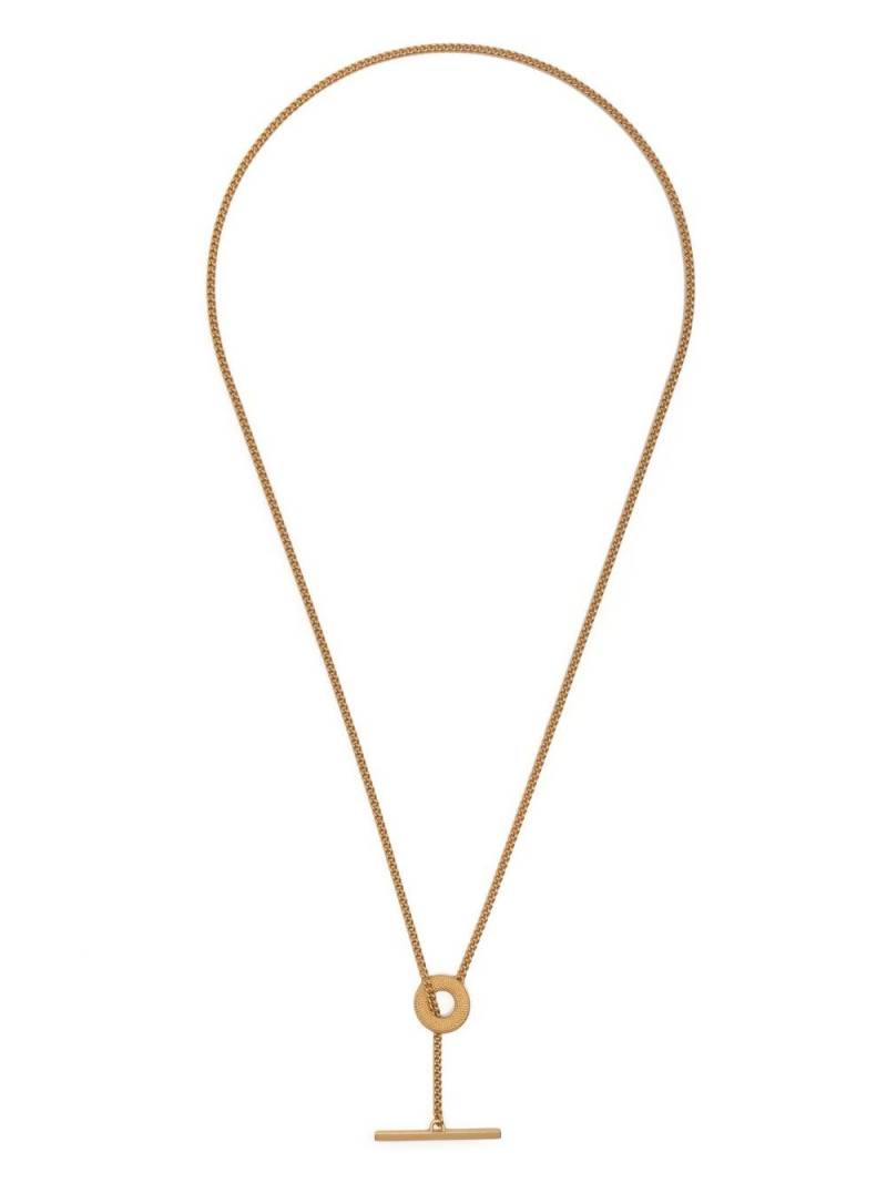 ROSIE KENT Weol T-bar curb-chain necklace - Gold von ROSIE KENT