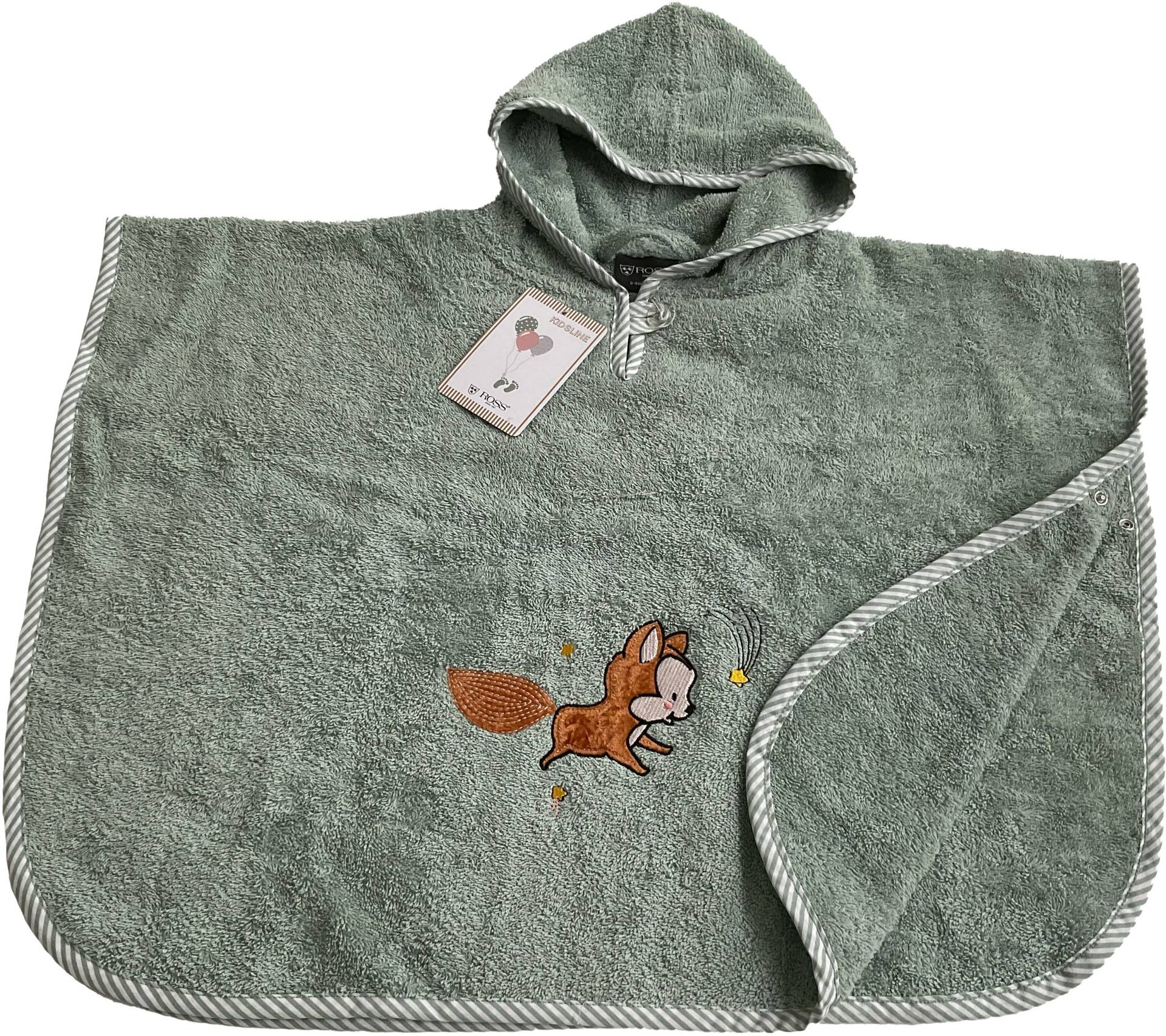 ROSS Badeponcho »KIDSLINE«, (1 St.), 100 % Baumwolle von ROSS