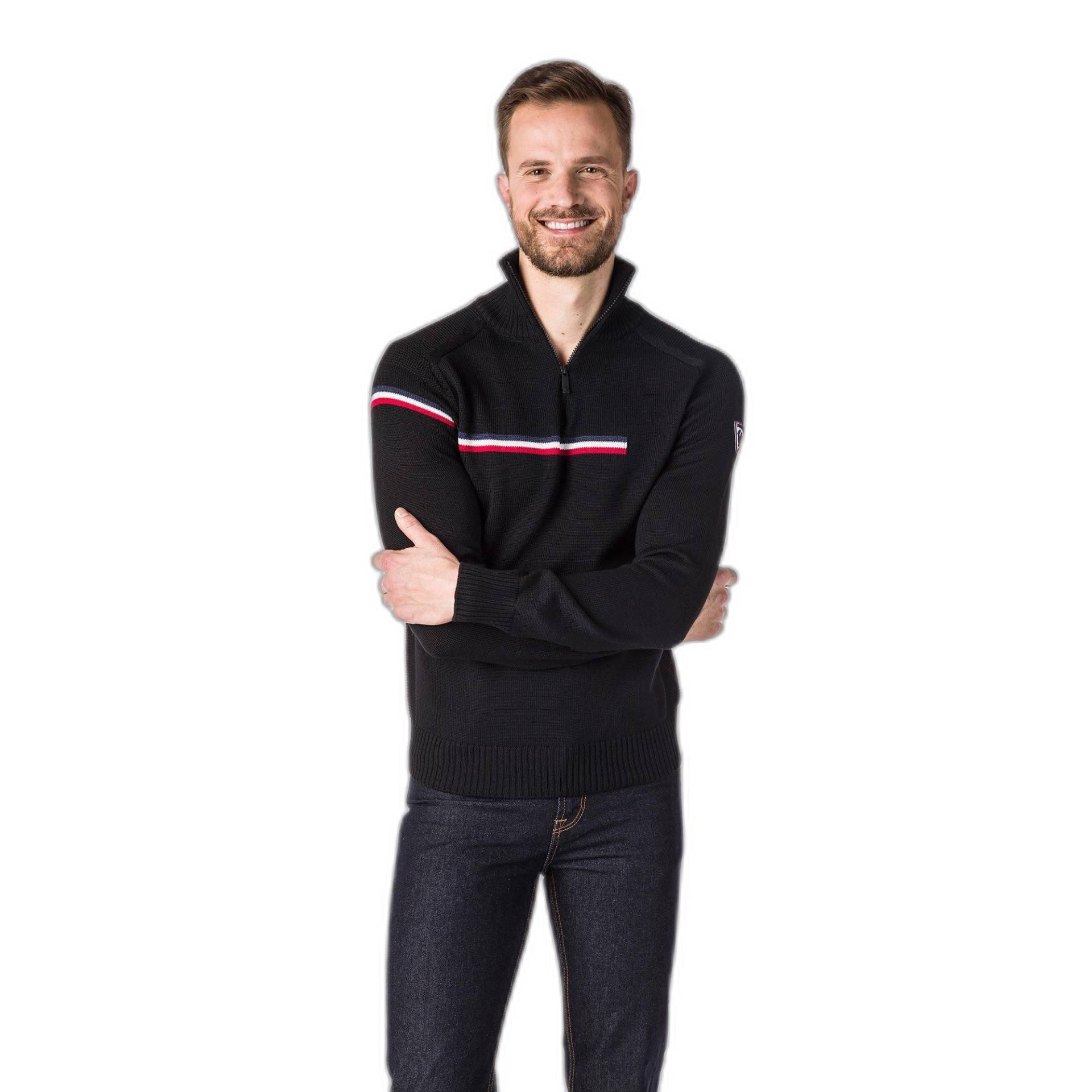 Pullover 1/2 Reißverschluss Major Herren  XL von ROSSIGNOL