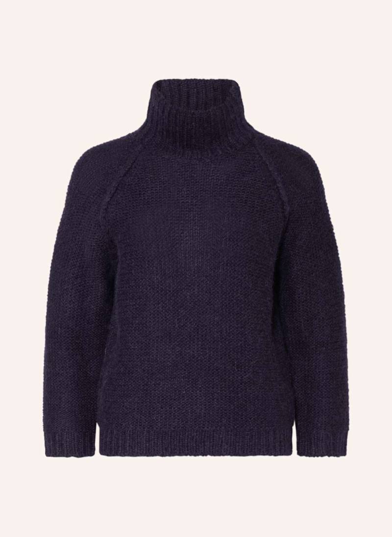 rosso35 Alpaka-Pullover blau von ROSSO35