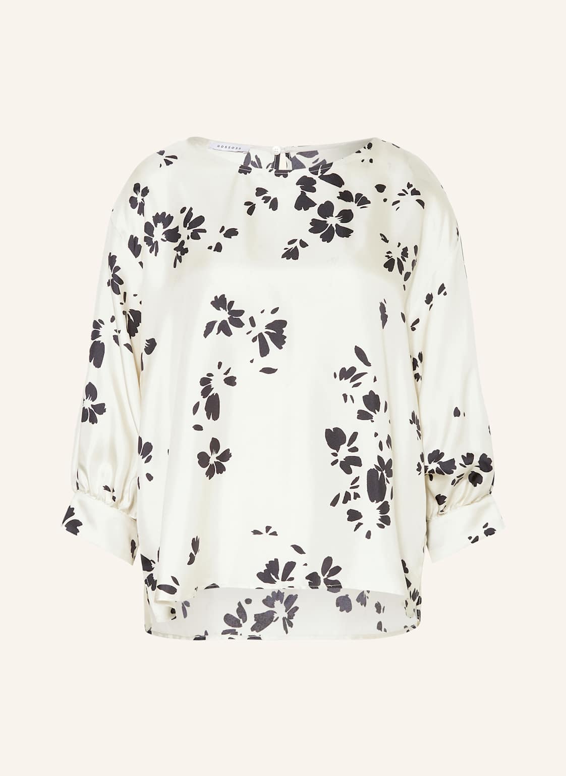 rosso35 Bluse Aus Seide Mit 3/4-Arm weiss rosso35 Bluse Aus Seide Mit 3/4-Arm weiss von ROSSO35