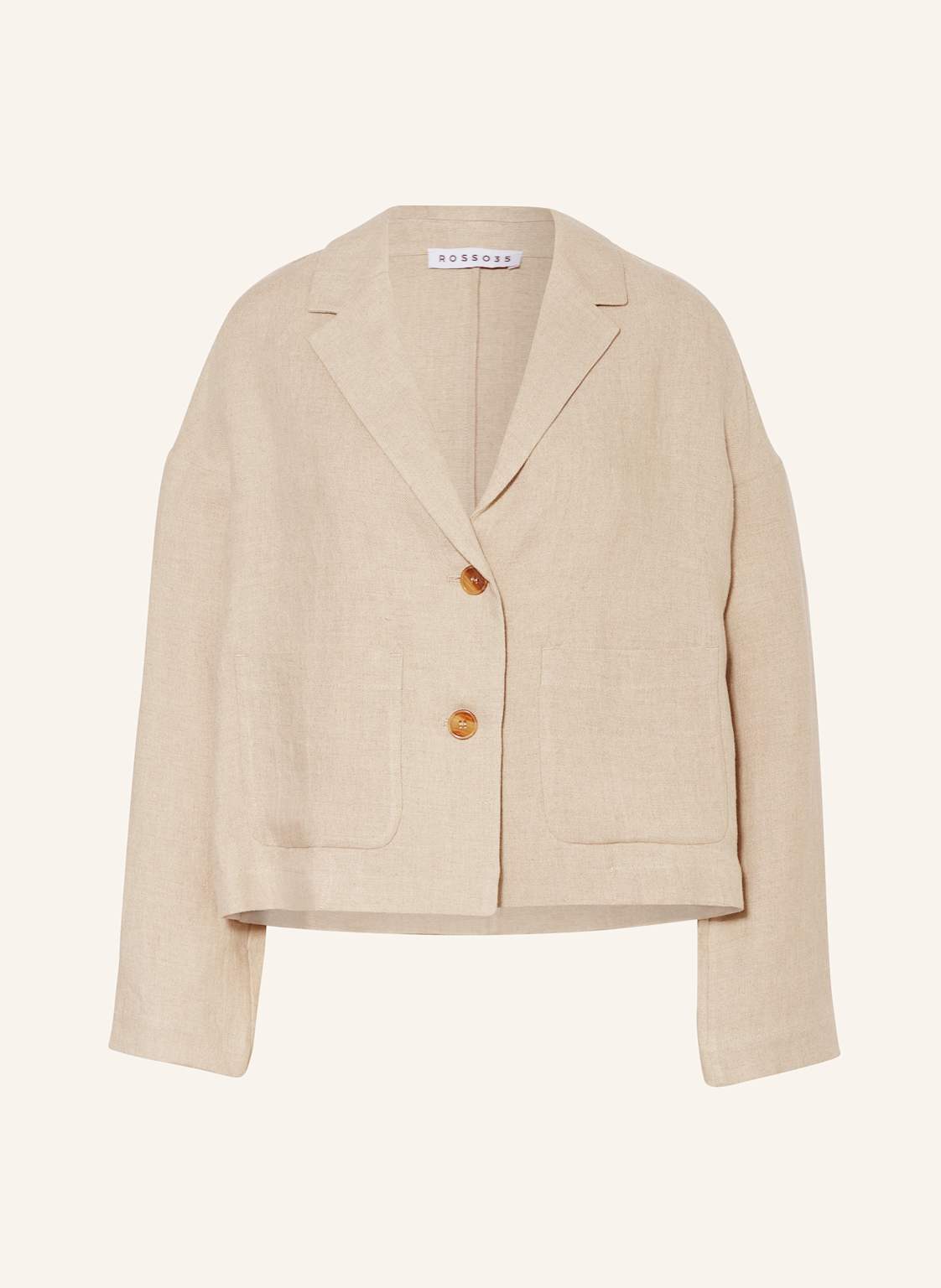 rosso35 Leinenblazer beige rosso35 Leinenblazer beige von ROSSO35