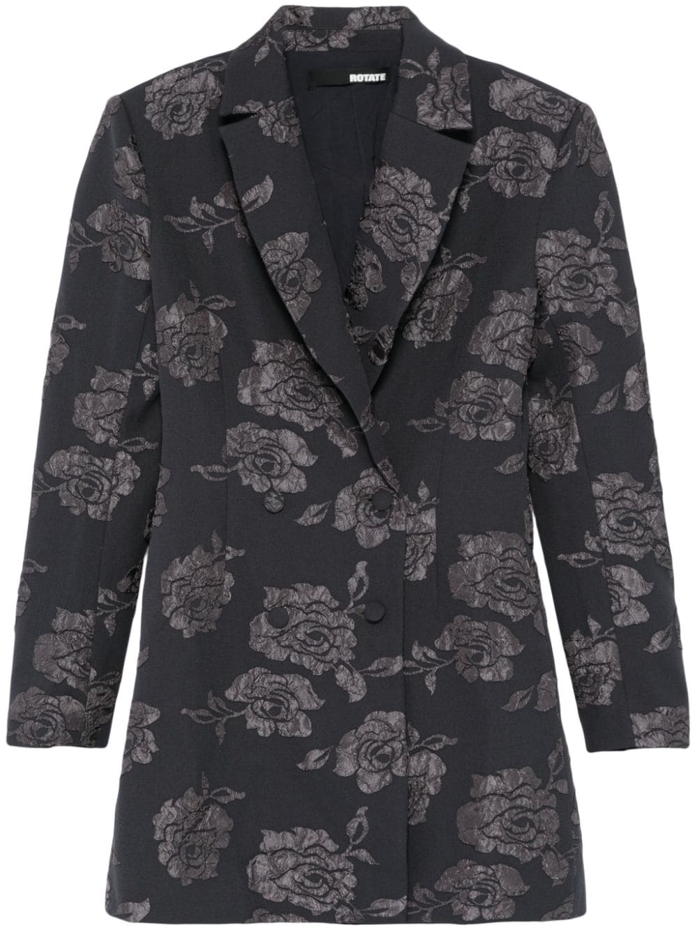 ROTATE BIRGER CHRISTENSEN 3D Flower blazer mini dress - Grey von ROTATE BIRGER CHRISTENSEN