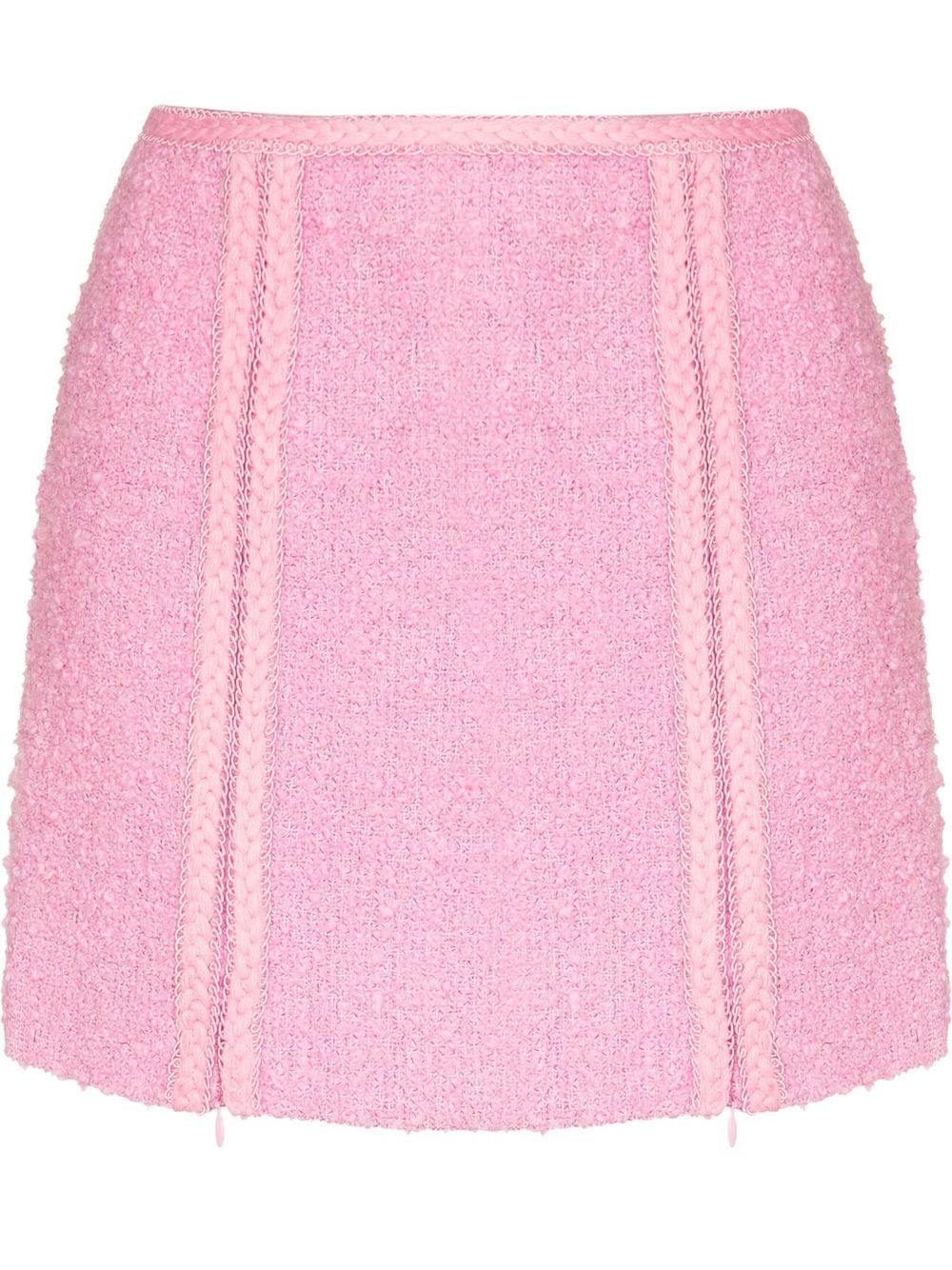 ROTATE BIRGER CHRISTENSEN Lina bouclé mini skirt - Pink von ROTATE BIRGER CHRISTENSEN