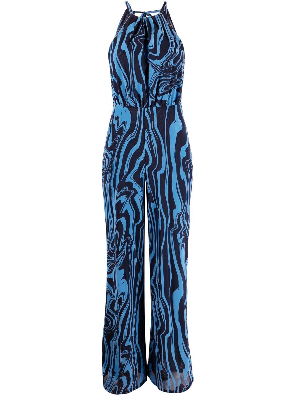 ROTATE BIRGER CHRISTENSEN abstract-print jumpsuit - Blue von ROTATE BIRGER CHRISTENSEN