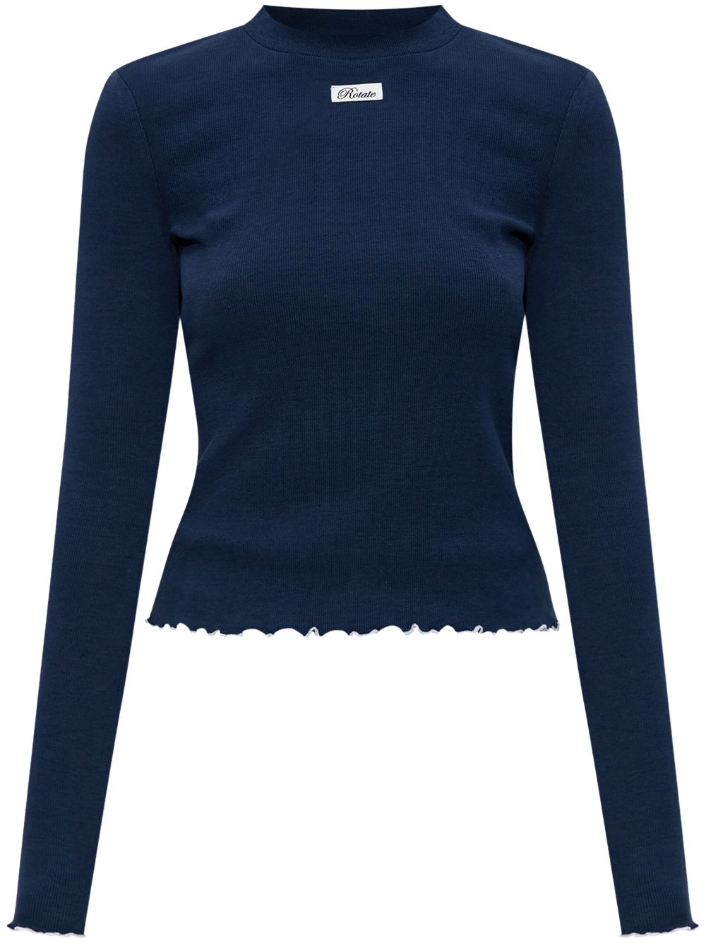 ROTATE BIRGER CHRISTENSEN appliqué T-shirt - Blue von ROTATE BIRGER CHRISTENSEN