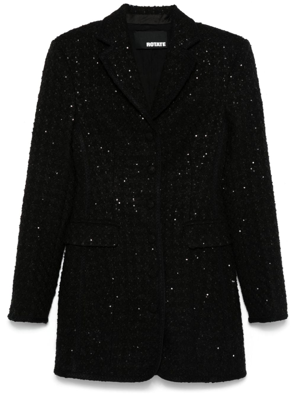 ROTATE BIRGER CHRISTENSEN bouclé blazer dress - Black von ROTATE BIRGER CHRISTENSEN