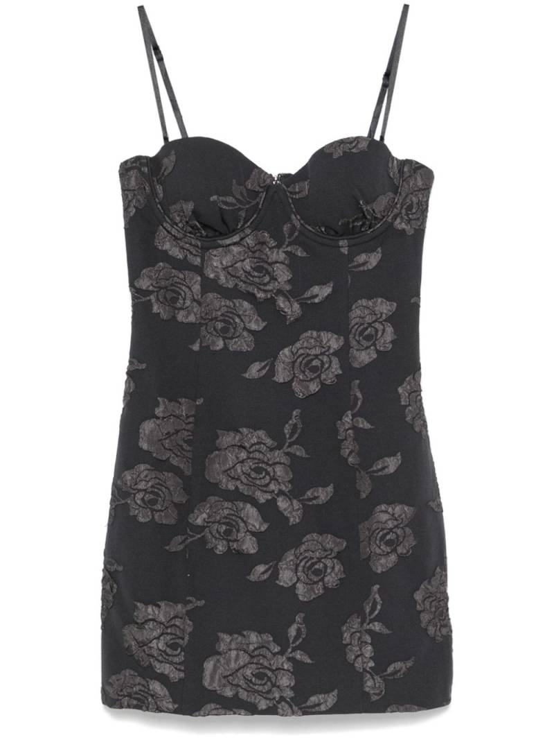 ROTATE BIRGER CHRISTENSEN cloqué-effect mini dress - Grey von ROTATE BIRGER CHRISTENSEN