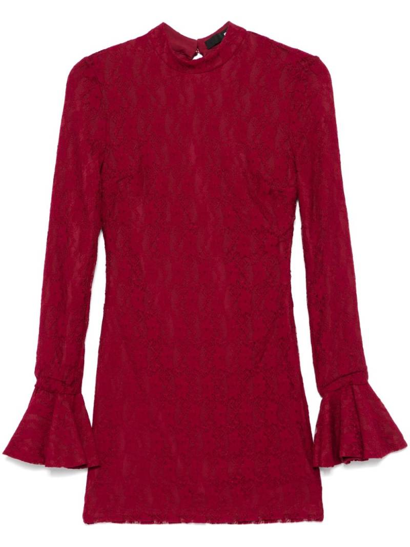 ROTATE BIRGER CHRISTENSEN lace mini dress - Red von ROTATE BIRGER CHRISTENSEN